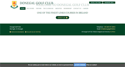 Desktop Screenshot of donegalgolfclub.ie